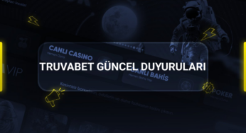 Truvabet Bonus Çevrim Şartları